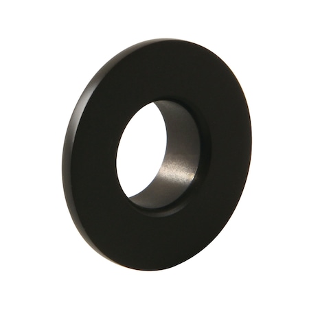Fauceture EVF1110 1-3/16" Sink Overflow Hole Cover Ring, Matte Black EVF1110